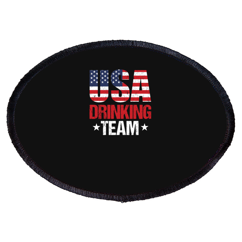 Bachelor Party Usa Drinking Team Beer Party Wear Gift Oval Patch | Artistshot