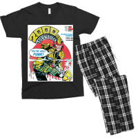 Judge Dredd Dredd Police Mega City Mega City Mega City One Coverpunk M Men's T-shirt Pajama Set | Artistshot