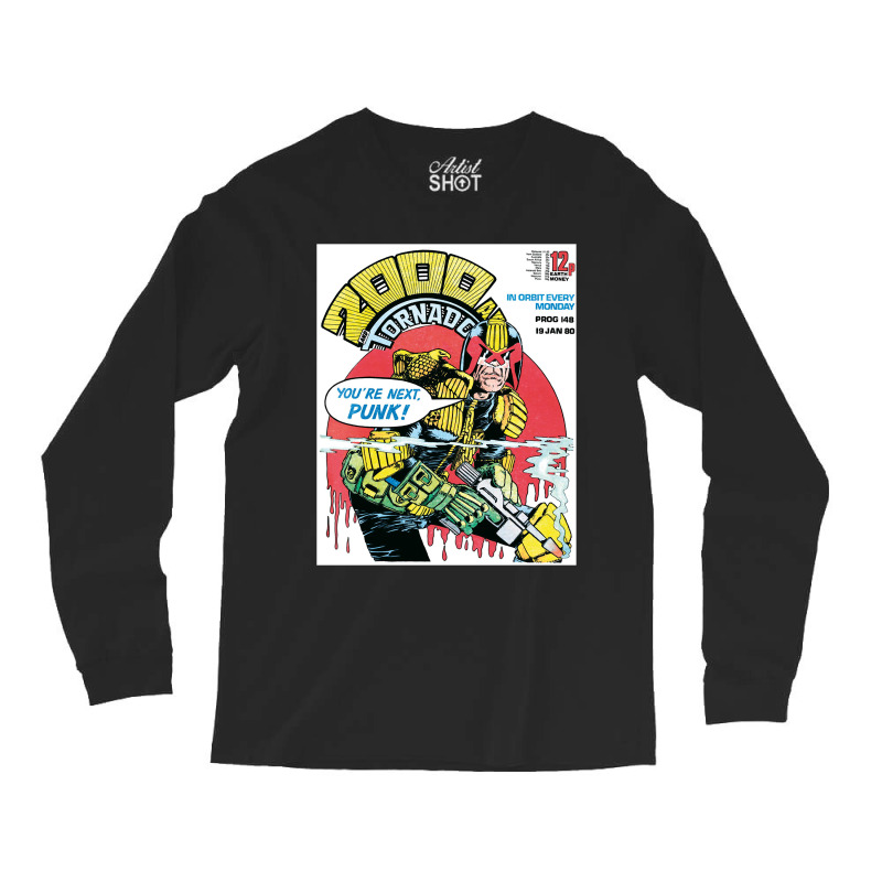 Judge Dredd Dredd Police Mega City Mega City Mega City One Coverpunk M Long Sleeve Shirts | Artistshot