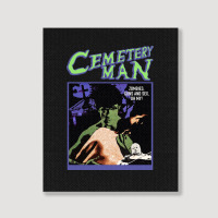 Cemetery Man, Della Morte Dell Amore, The Cemetery Man, Cemetery Man A Portrait Canvas Print | Artistshot