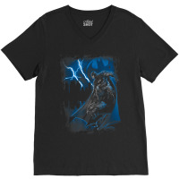 B.at.man Lightning Strikes V-neck Tee | Artistshot