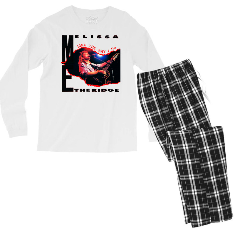 Melissa Etheridge Album Men's Long Sleeve Pajama Set | Artistshot