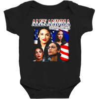 Alexandria Ocasio Cortez, Alexandria Ocasio, Cortez, Cortez Printed, A Baby Bodysuit | Artistshot