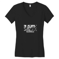 Five Beauty Nemophila Women's V-neck T-shirt | Artistshot