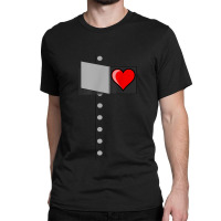 Land Of Oz Tin Man Heart Toz Tinman Halloween Costume Classic T-shirt | Artistshot