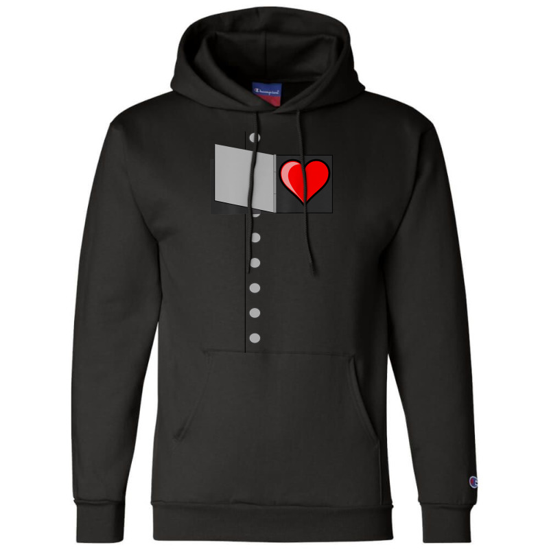 Land Of Oz Tin Man Heart Toz Tinman Halloween Costume Champion Hoodie | Artistshot