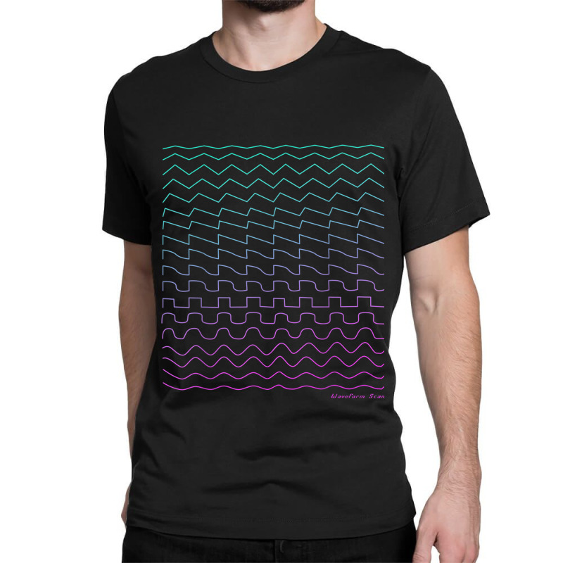 Synthesizer Waveform Classic T-shirt | Artistshot