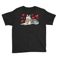 Siberian Husky T  Shirt Siberian Husky Dog With Stuffed Animal T  Shir Youth Tee | Artistshot