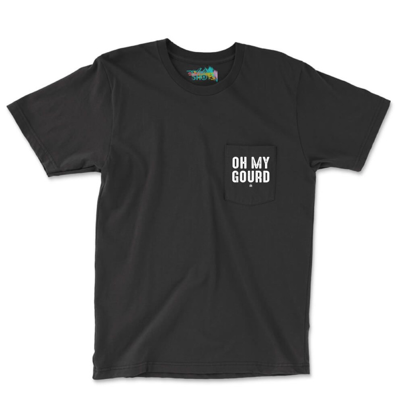 Oh My Gourd Punsgiving.funny Group T Shirt Pocket T-shirt | Artistshot