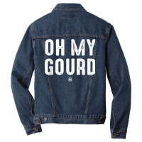 Oh My Gourd Punsgiving.funny Group T Shirt Men Denim Jacket | Artistshot