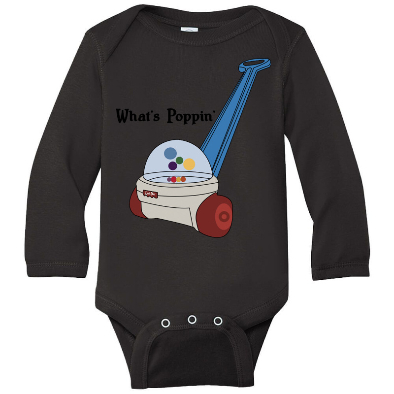 What's Poppin' Long Sleeve Baby Bodysuit | Artistshot