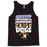 Mechanical Engineering Mechanical Engineering And Dogs Tank Top | Artistshot