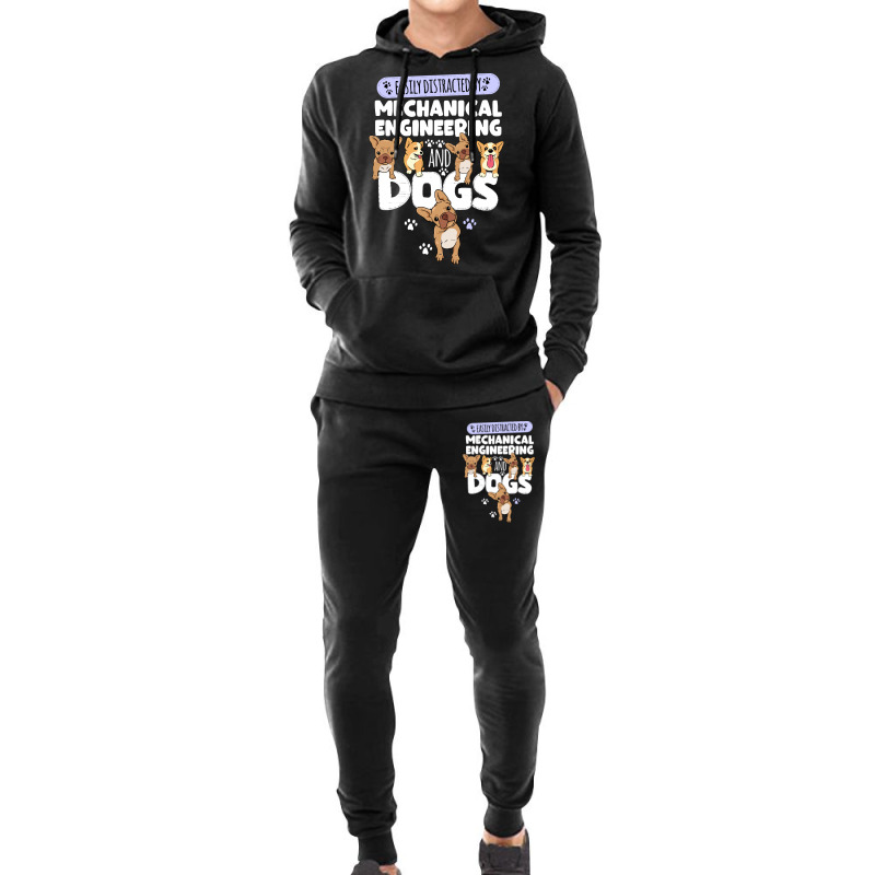 Mechanical Engineering Mechanical Engineering And Dogs Hoodie & Jogger set by kerchingparticular | Artistshot