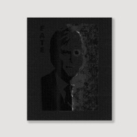 B.at.man Dark K.night Flip Of The Coin Portrait Canvas Print | Artistshot