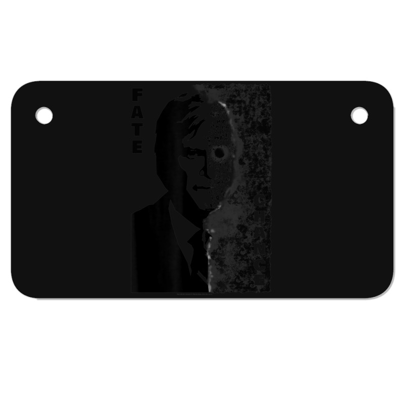 B.at.man Dark K.night Flip Of The Coin Motorcycle License Plate | Artistshot