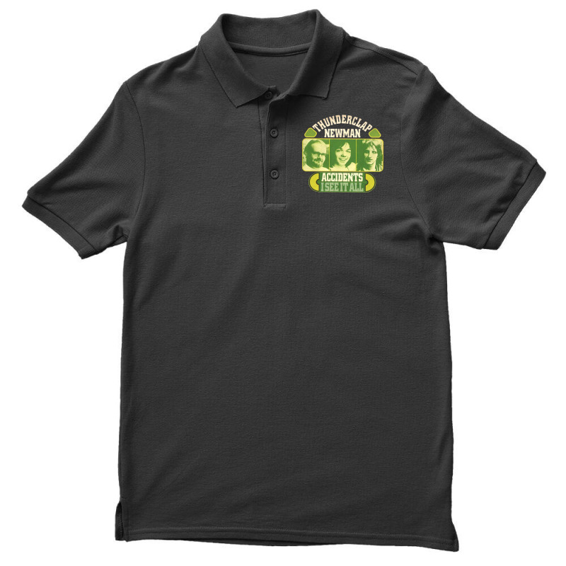 Thunderclap Newman Personel Art Men's Polo Shirt by Cengs | Artistshot