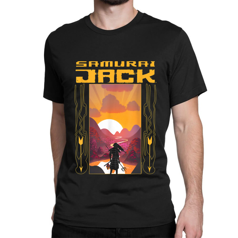 Samurai Jack Sunrise Classic T-shirt by SorenKim | Artistshot