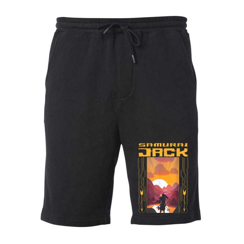 Samurai Jack Sunrise Fleece Short by SorenKim | Artistshot