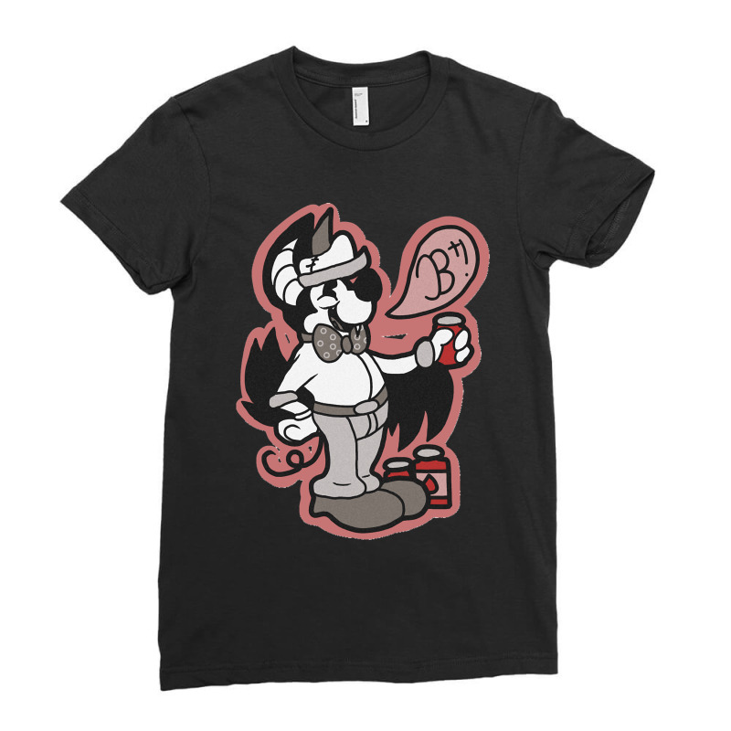 Vampire Milkman Be Positive Classic Ladies Fitted T-Shirt by cm-arts | Artistshot