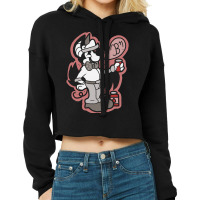 Vampire Milkman Be Positive Classic Cropped Hoodie | Artistshot