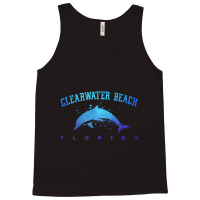 Clearwater Beach Florida Dolphin Lover Scuba Diving Vacation Tank Top | Artistshot