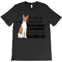 Mechatronic Engineering Graduate Mechatronic Engineering And Basenjis  T-shirt | Artistshot