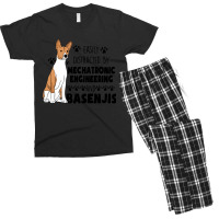 Mechatronic Engineering Graduate Mechatronic Engineering And Basenjis  Men's T-shirt Pajama Set | Artistshot