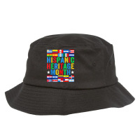 Latin Countries Flag Hispanic Heritage Month Latino Pride Bucket Hat | Artistshot