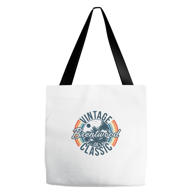 I Love Brentwood California Retro Vintage Classic Limited Edition Tote Bags | Artistshot