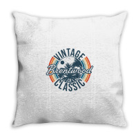 I Love Brentwood California Retro Vintage Classic Limited Edition Throw Pillow | Artistshot