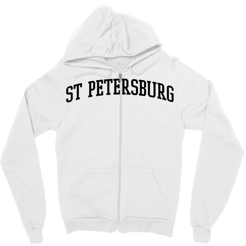 St Petersburg Athletic Arch College University Alumni T Shirt Zipper Hoodie by pipanegocu | Artistshot