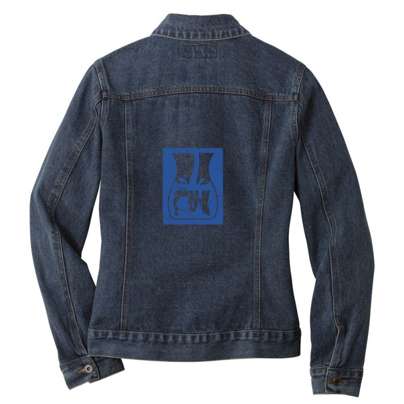 Blue Milk Ladies Denim Jacket by GaryStahl | Artistshot