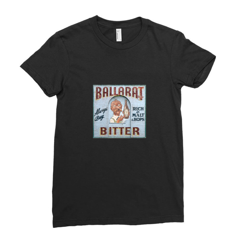 Ballarat Bitter Ladies Fitted T-Shirt by DonnieRountree | Artistshot