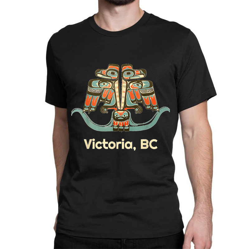 Victoria British Columbia Canada Thunderbird Bc Haida Art Classic T-shirt | Artistshot