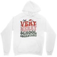 Merry School Secretary Christmas School Secretary Xmas Party Tank Top Unisex Hoodie | Artistshot