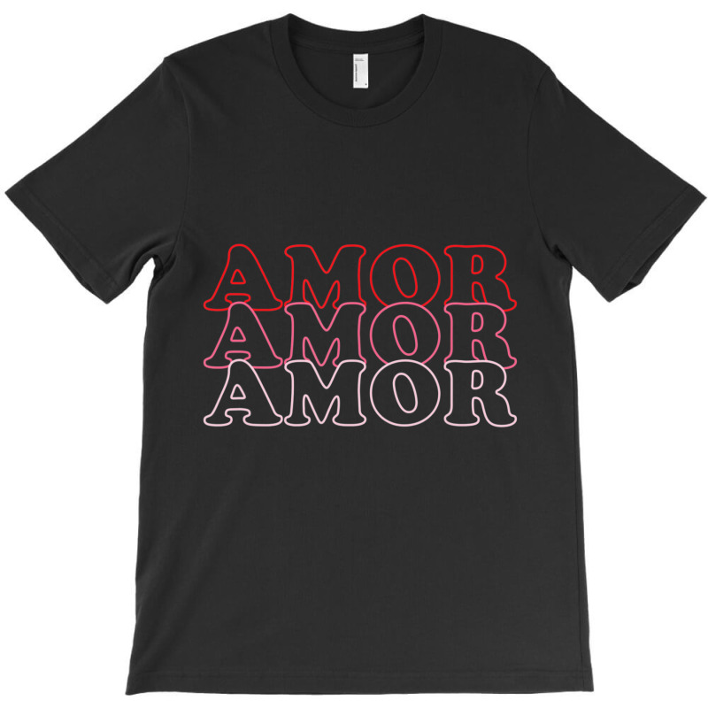 Cute Retro Love Amor Valentines Day Heart Top T-Shirt by cm-arts | Artistshot