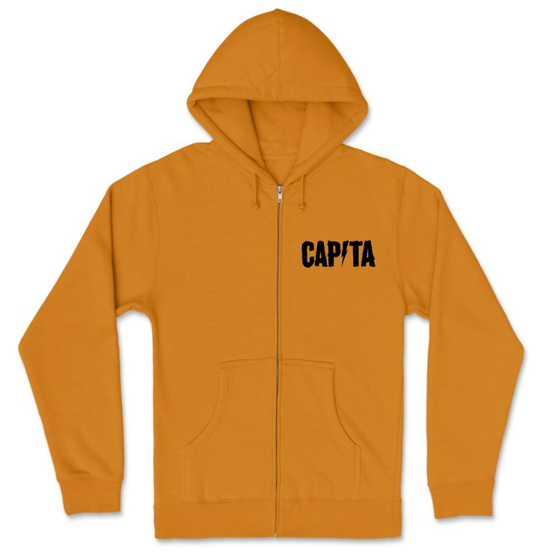 Capita Snowboard Zipper Hoodie By Stacyboltonri Artistshot