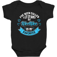 Moomoo Moomoo Is My Favorite Premium T Shirt Baby Bodysuit | Artistshot