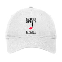 Not Every Disability Is Visible T Shirt Adjustable Cap | Artistshot