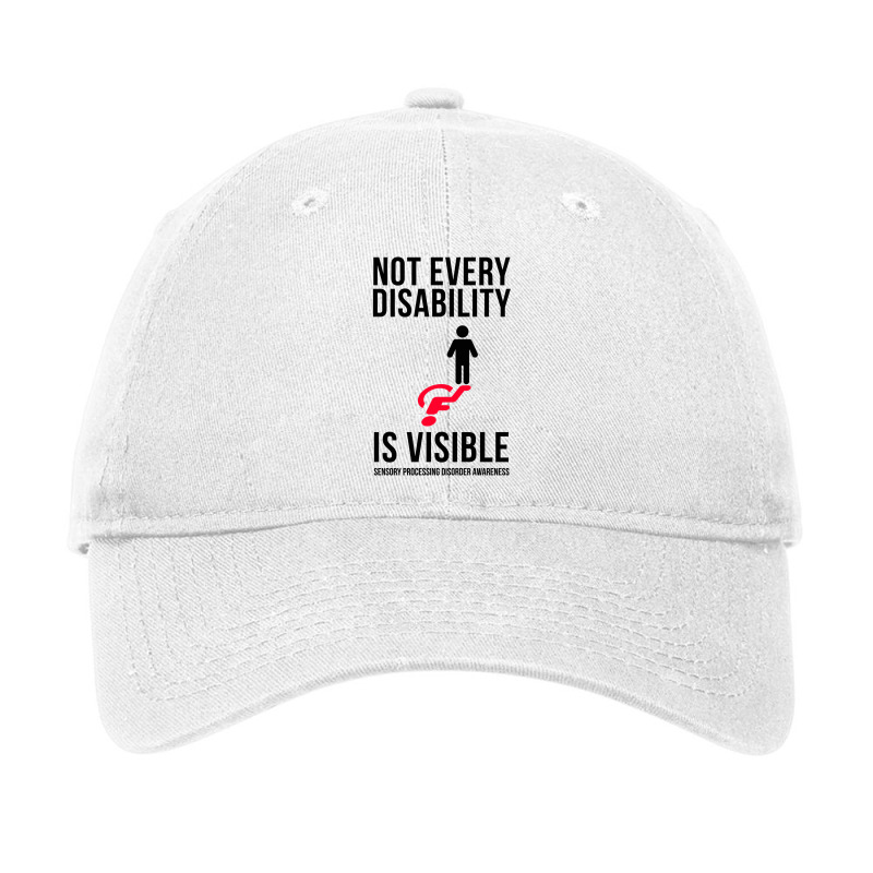 Not Every Disability Is Visible T Shirt Adjustable Cap by MOON99 | Artistshot