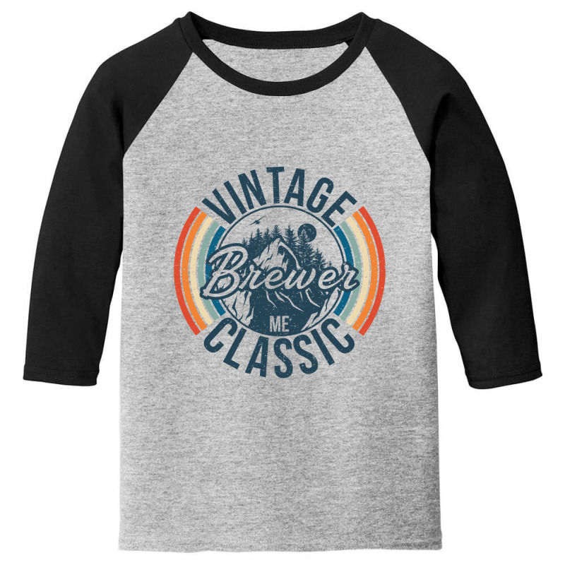 I Love Brewer Maine Retro Vintage Classic Limited Edition Youth 3/4 Sleeve | Artistshot