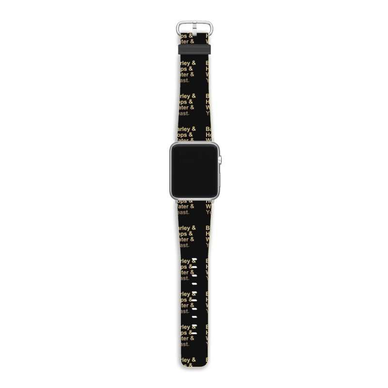 Barley Hops Water Yeast Apple Watch Band | Artistshot