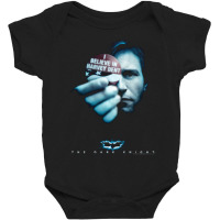 B.at.man Dark K.night Harvey Dent Longsleeve Baby Bodysuit | Artistshot