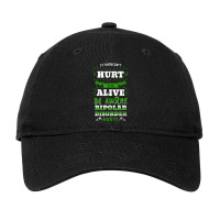 Bipolar Mania Mental Illness Anxiety Green Ribbon Adjustable Cap | Artistshot