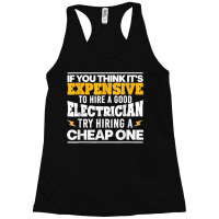 Funny Electrician Art For Men Dad Electronics Engineering Racerback Tank | Artistshot