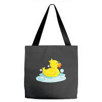 Cute Yellow Duck Rubber Ducky Duckie Bathtub Party Day Tote Bags | Artistshot