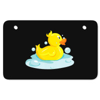 Cute Yellow Duck Rubber Ducky Duckie Bathtub Party Day Atv License Plate | Artistshot