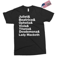 Female Characters Of William Shakespeare Plays Exclusive T-shirt | Artistshot