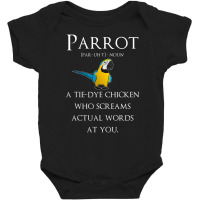 Pet Parrot Definition Macaw Baby Bodysuit | Artistshot