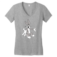 Bugs Bunny Looney Tunes Rabbit Women's V-neck T-shirt | Artistshot